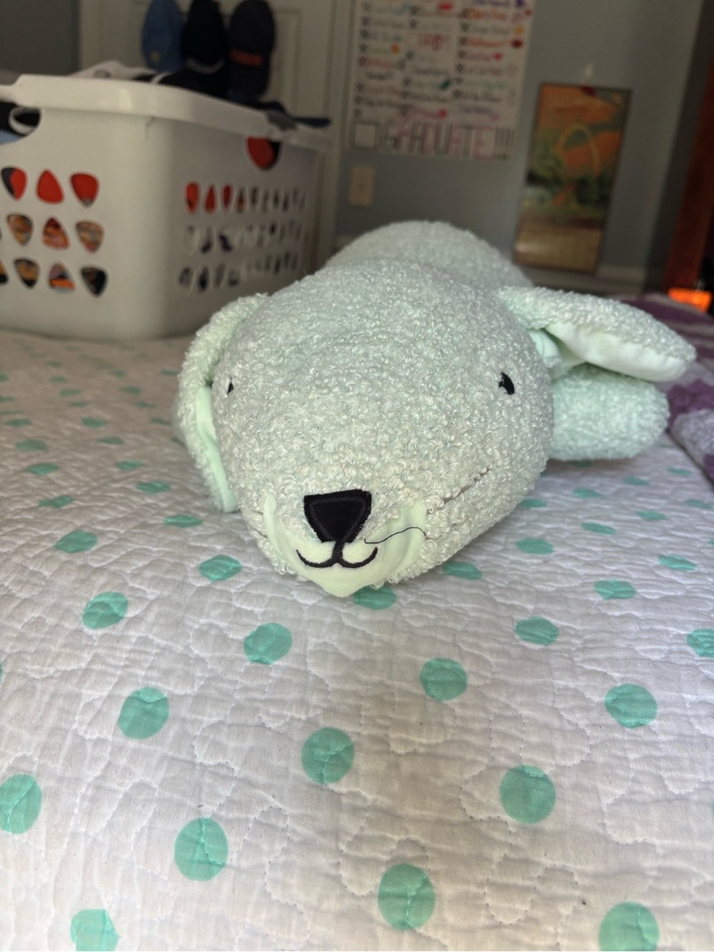 Target Plush Pet Pillow - Light Mint Green